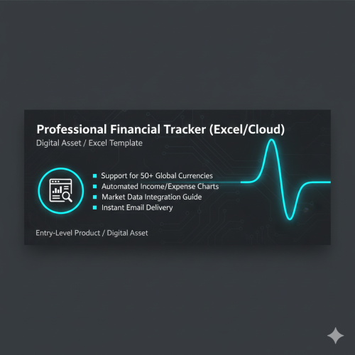 Professional Financial Tracker (Excel/Cloud)