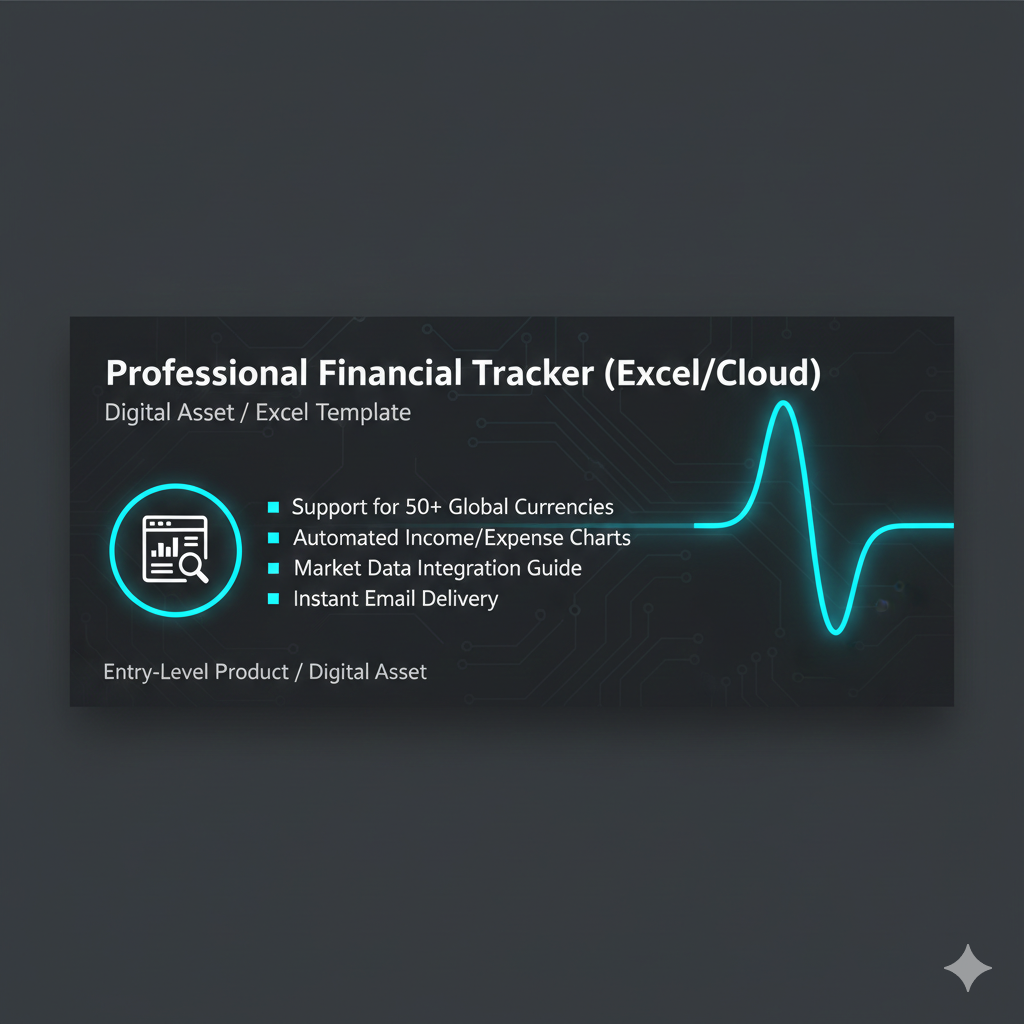 Professional Financial Tracker (Excel/Cloud)